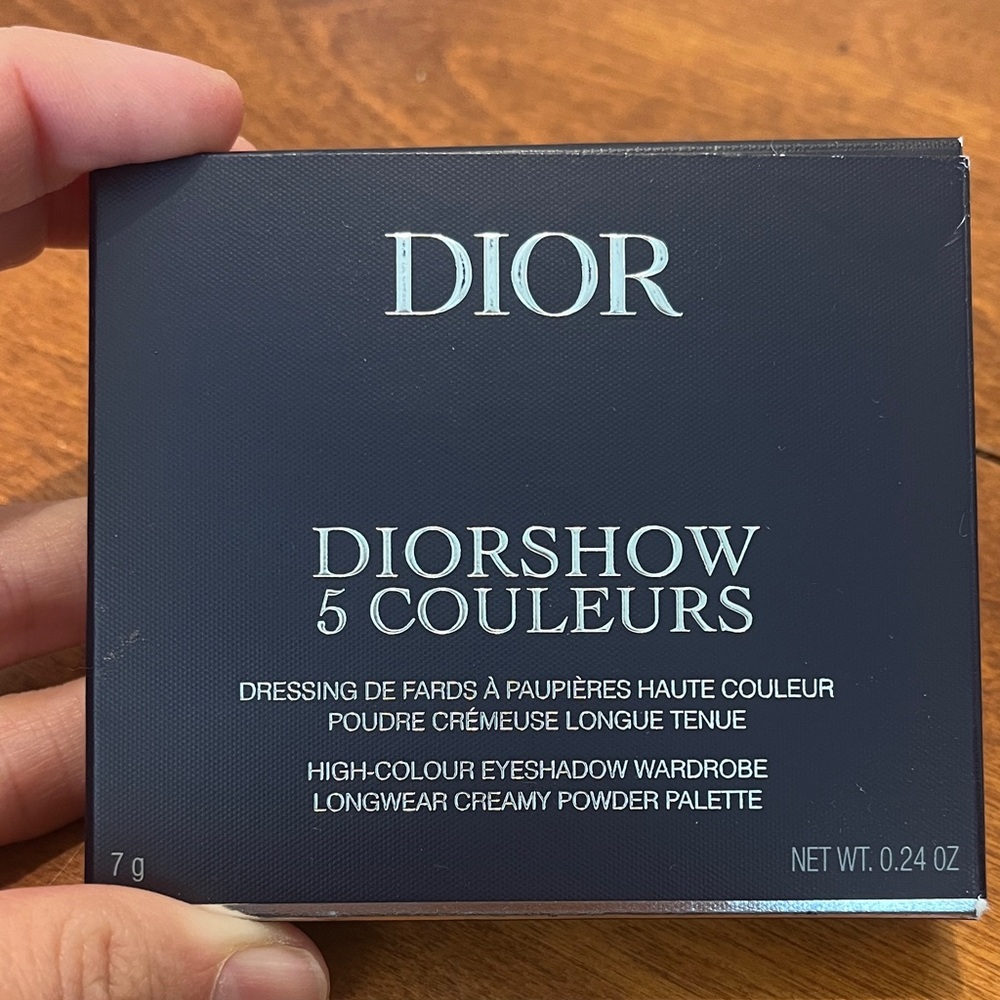 Dior Diorshow 5 colour eyeshadow pallett